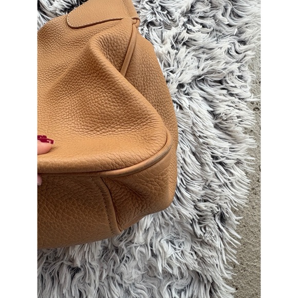 Prada 100% Authentic Light Brown Leather Shoulder Bag - Picture 10 of 12